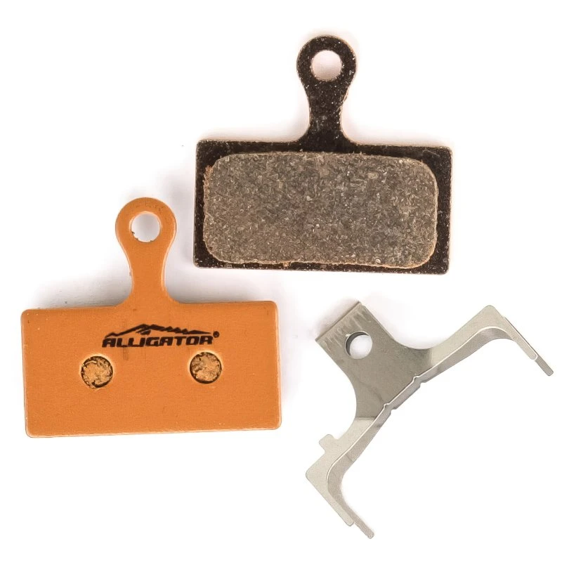 Alligator Bremsbeläge - Für Shimano XTR (BR-M9000) / XT (BR-M8000) / SLX (BR-M7000) / Alfine (BR-S700) - Organisch 1 Alligator Bremsbeläge - Für Shimano XTR (BR-M9000) / XT (BR-M8000) / SLX (BR-M7000) / Alfine (BR-S700) - Organisch