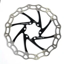 Alligator Bremsscheibe Crown - Schwarz / Silber