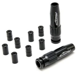 Alligator Schaltzug Einstellschraube - 2 Stück - Für 4mm / 5mm Schalthüllen - Schwarz