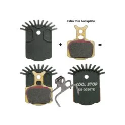 Kool-stop Kool Stop - Bremsbeläge Für Formula R1 / The One / Mega / RX / T1 / RO - Organisch Mit Kühlrippen