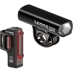 Lezyne Lichtset (vo. + Hi.) Lite Pro 115 + Strip Drive StVZO