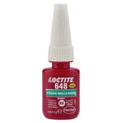 Loctite 648 - Hochfester Flüssigklebstoff - Für Fügeverbindungen Bis 0,15 Mm Spalt