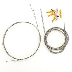 Schaltzugset Alligator Silver Star - Stahl-Schalthülle Mit Liner - Silber