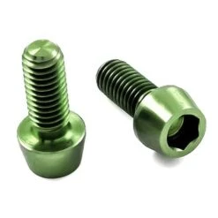 Titan Schrauben - Innensechskant Konischer Kopf - Grün
