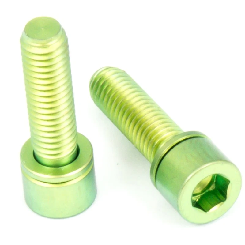 Titan Schrauben - Innensechskant Schmaler Zylinderkopf Mit Unterlegscheibe - Für Vorbauten 4 Titan Schrauben - Innensechskant Schmaler Zylinderkopf Mit Unterlegscheibe - Für Vorbauten – Bild 4