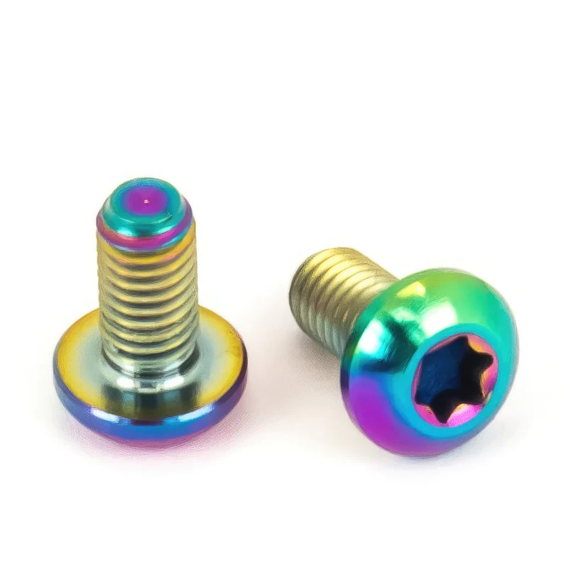 Titan Schrauben - Torx Linsenkopf - Bunt / Rainbow 1 Titan Schrauben - Torx Linsenkopf - Bunt / Rainbow